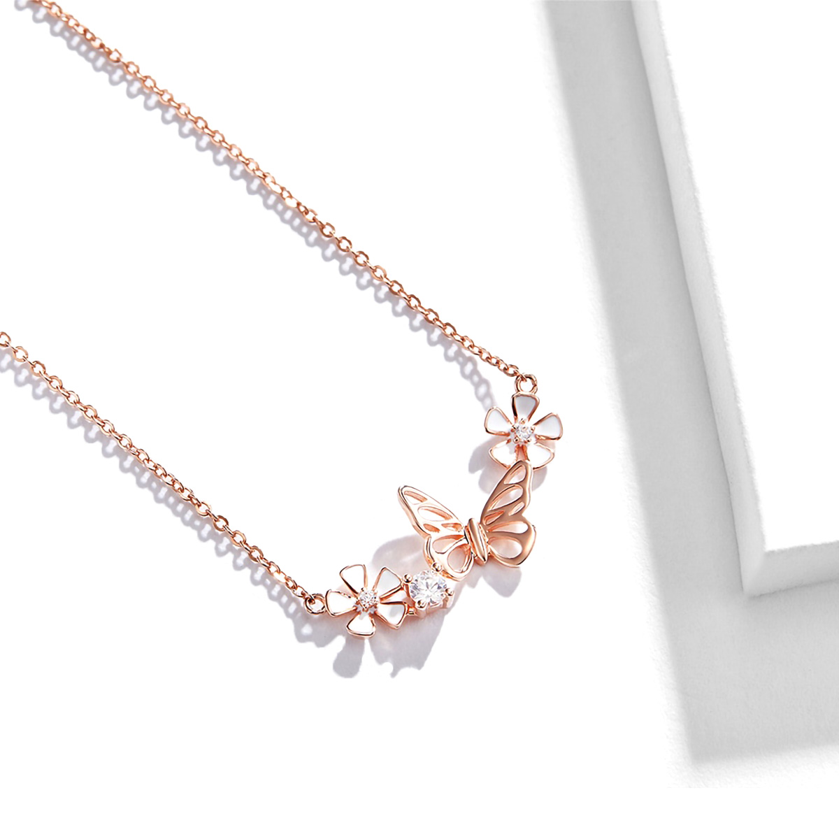 Halskette Dancing Butterfly