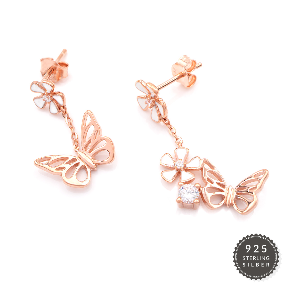 Ohrstecker Dancing Butterfly