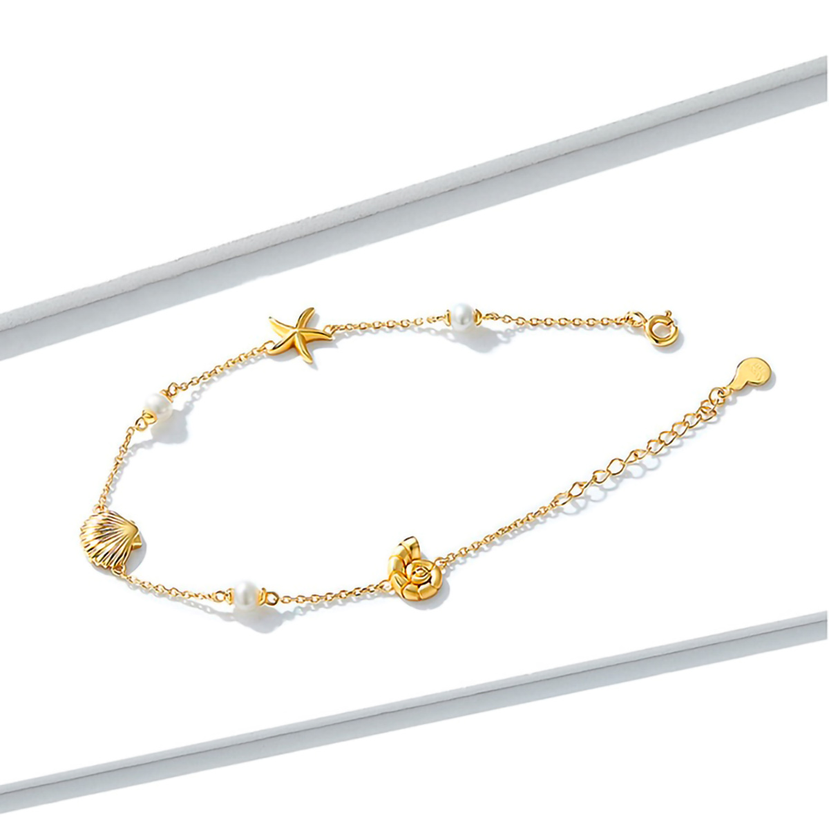 Armkette Tiny Golden Sea