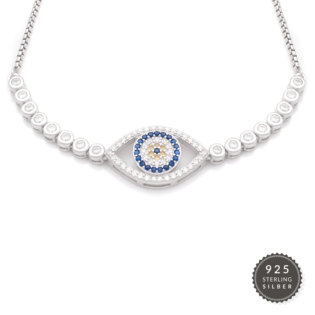 Armkette Peaceful Blue Eye