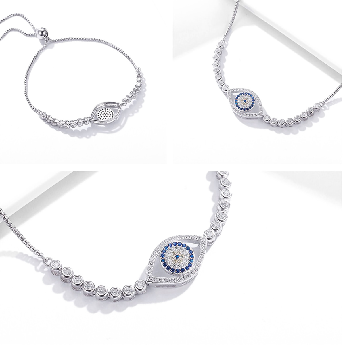 Armkette Peaceful Blue Eye