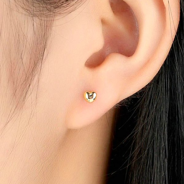 Ohrstecker Tiny Golden Heart