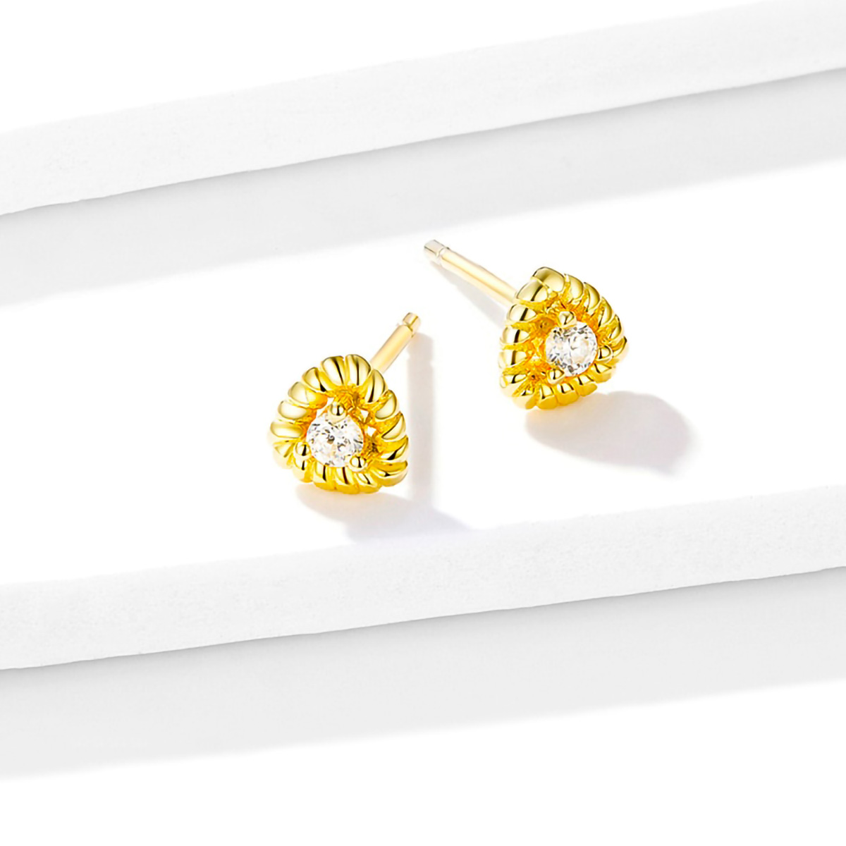 Ohrstecker Golden Triangle