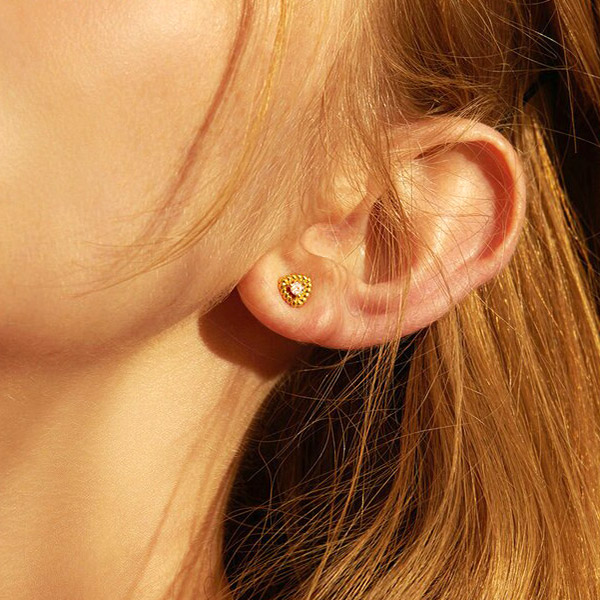 Ohrstecker Golden Triangle