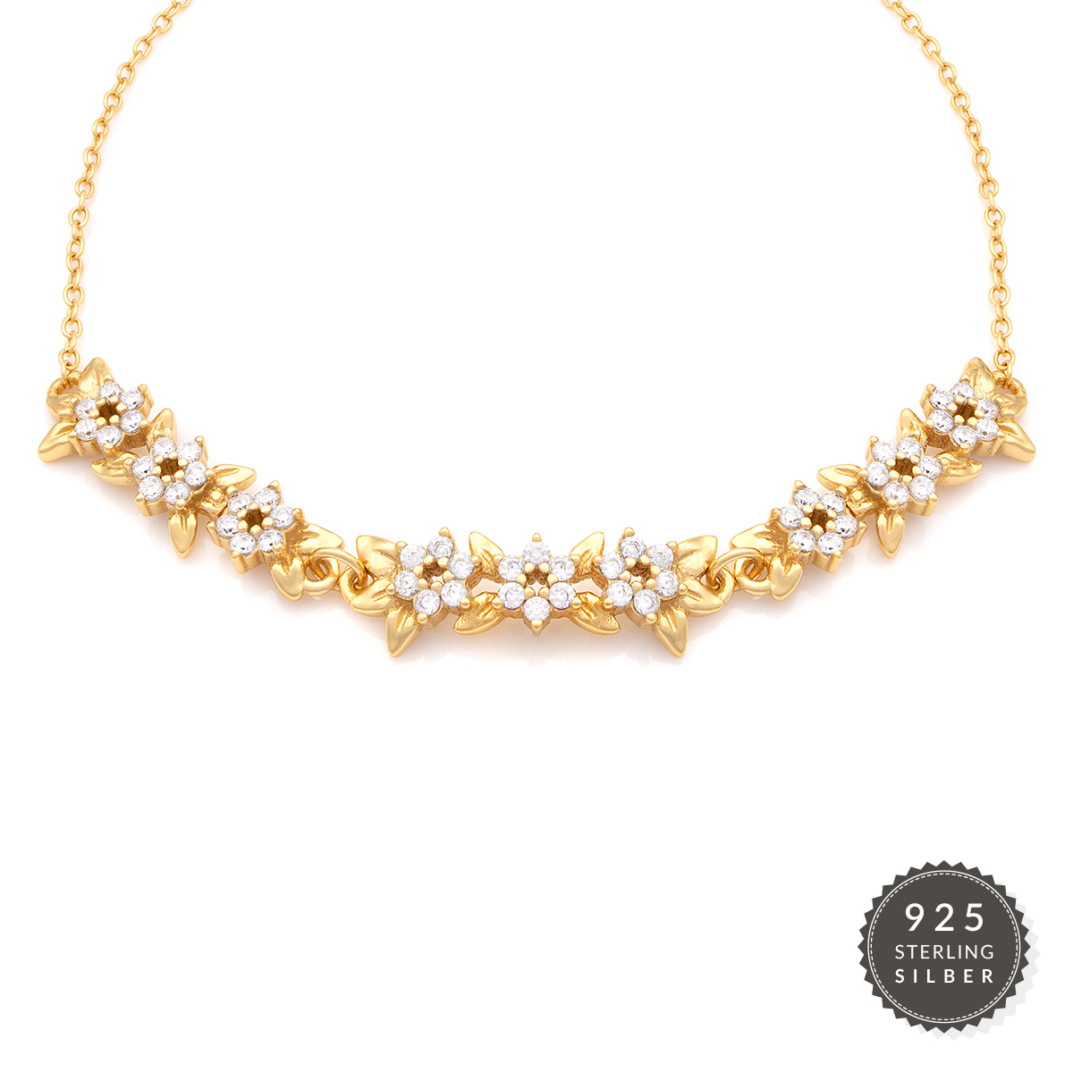 Armkette Nine Golden Flowers