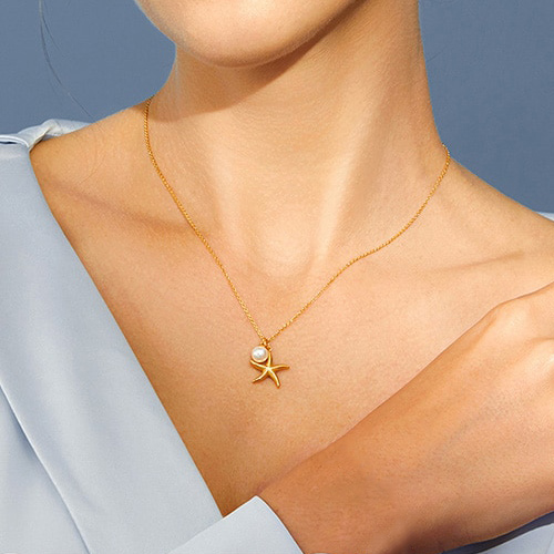 Halskette Tiny Golden Sea
