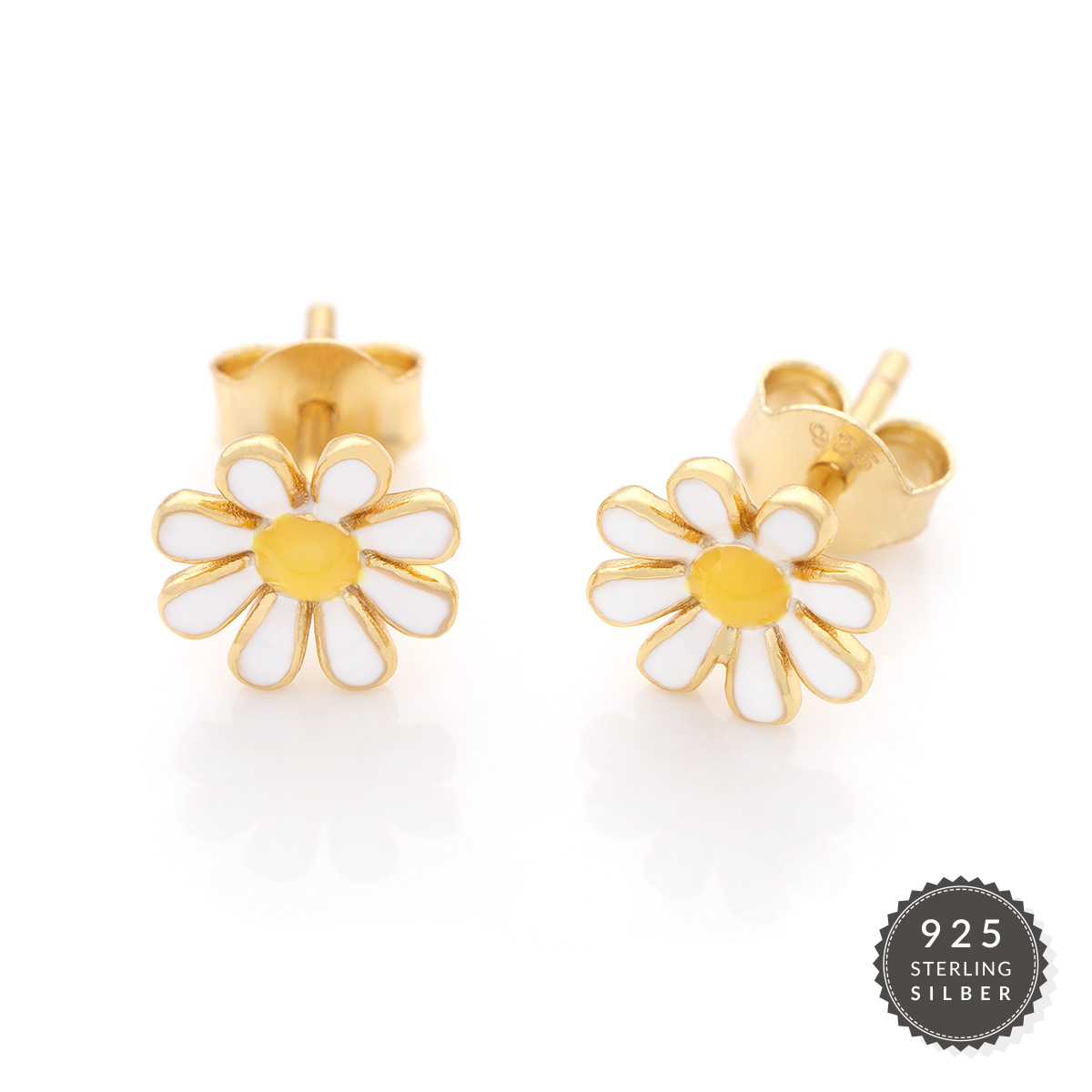 Ohrstecker Golden Flower