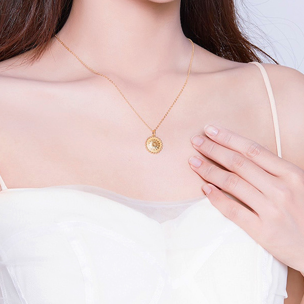 Halskette Golden Sun
