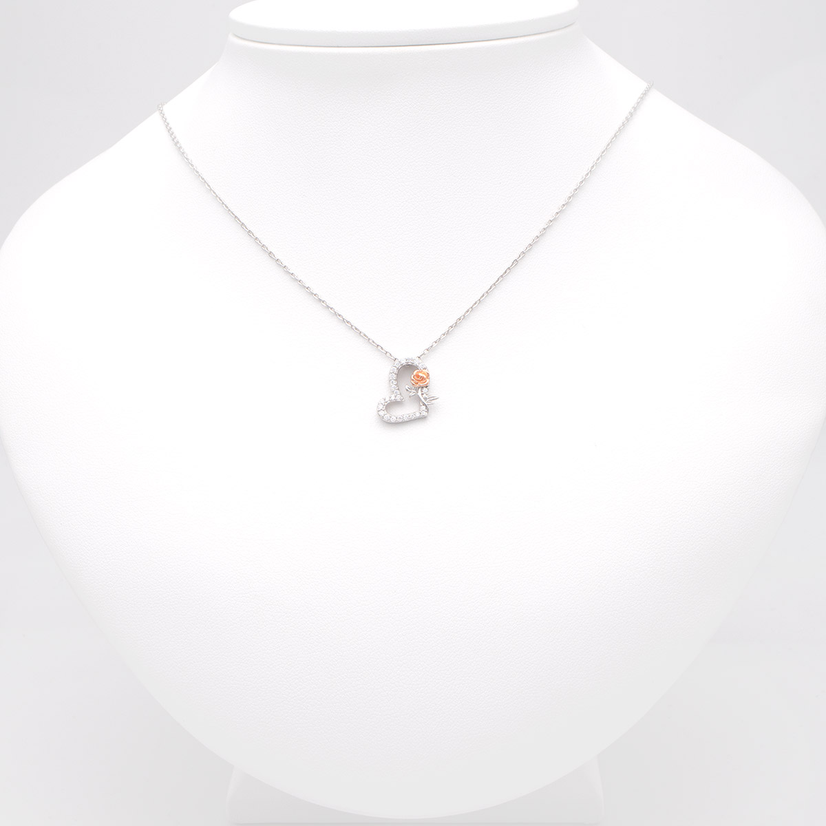 Halskette Rose Heart