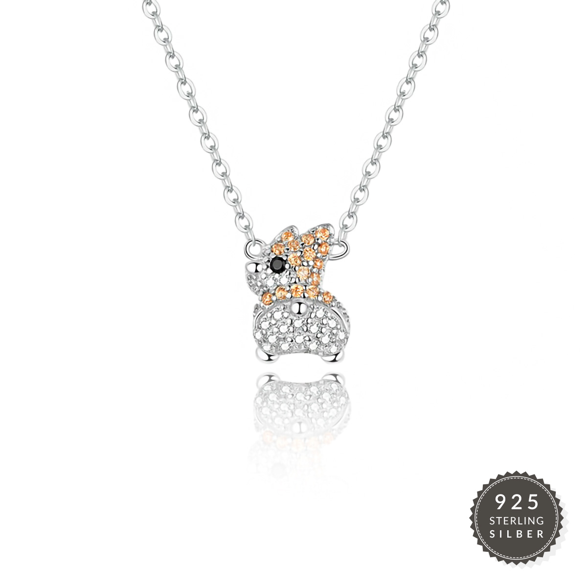 Halskette Silver Bunny