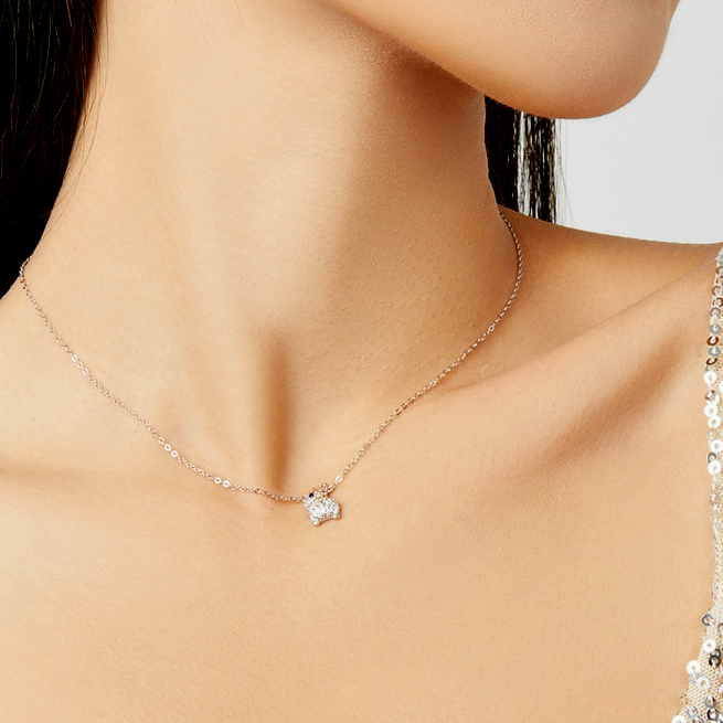 Halskette Silver Bunny