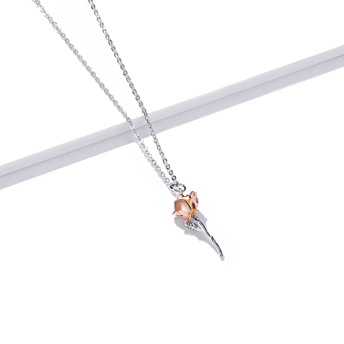 Halskette Graceful Rose