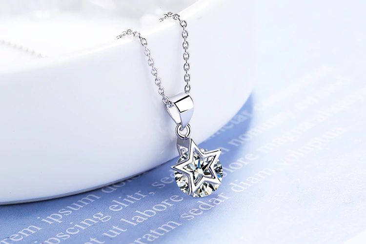 Halskette Brilliant Star
