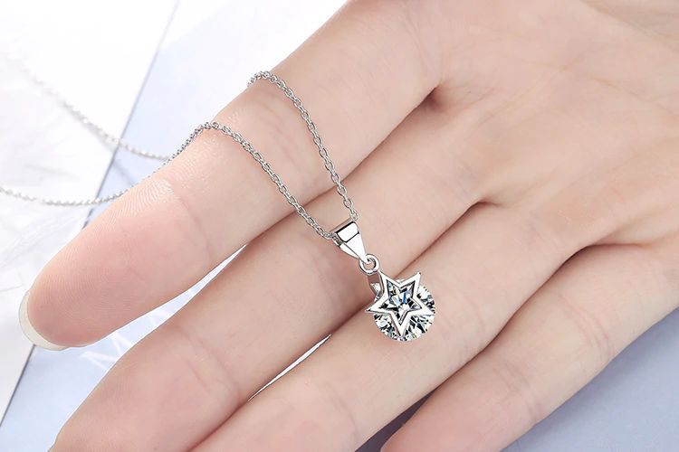 Halskette Brilliant Star